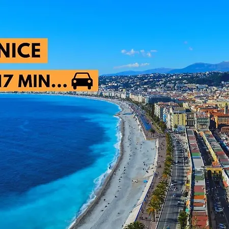 Lumineux, Tout Confort, Wifi & Terrace & Parking Saint-Laurent-du-Var Exterior photo
