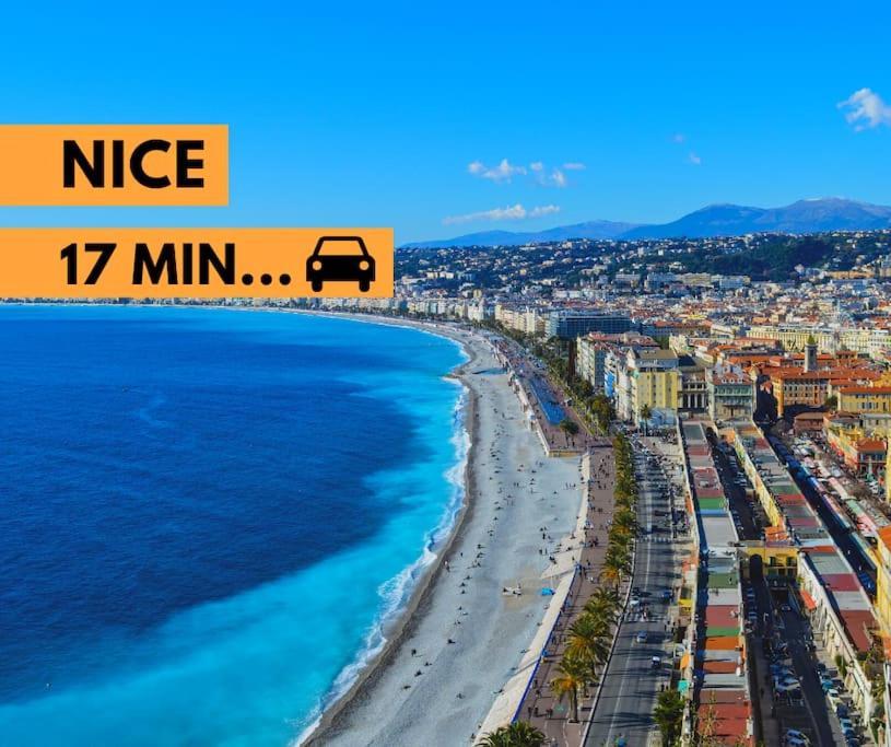 Apartment Lumineux, Confort, Wifi & Terrace & Parking Saint-Laurent-du-Var